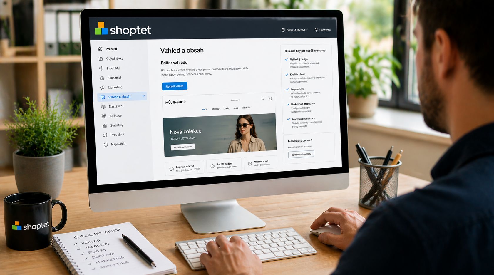 Shoptet patří mezi nejoblíbenější platformy pro moderní e-shopy